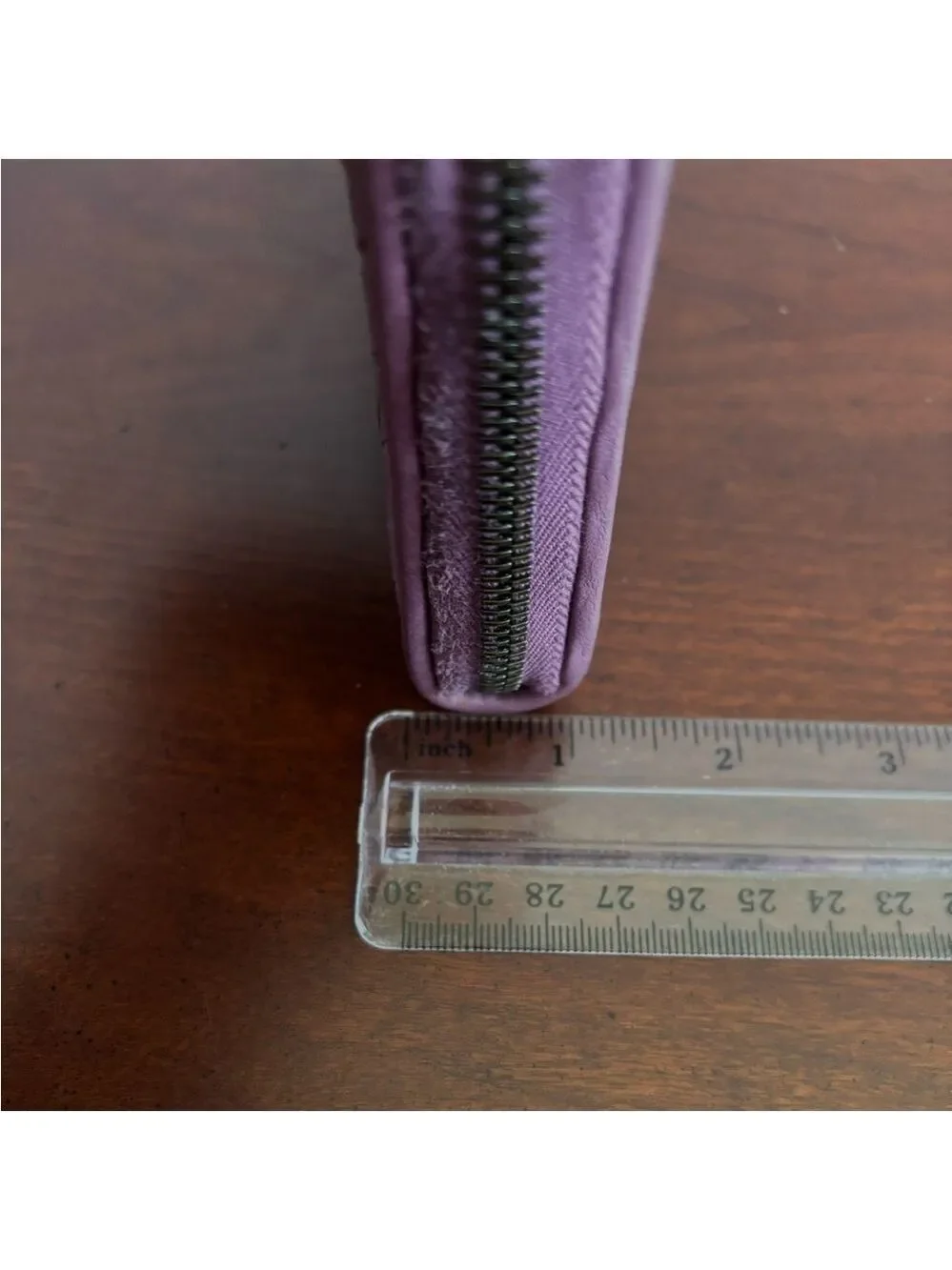 Bottega Veneta Purple Intrecciato Leather Zip-Around Wallet